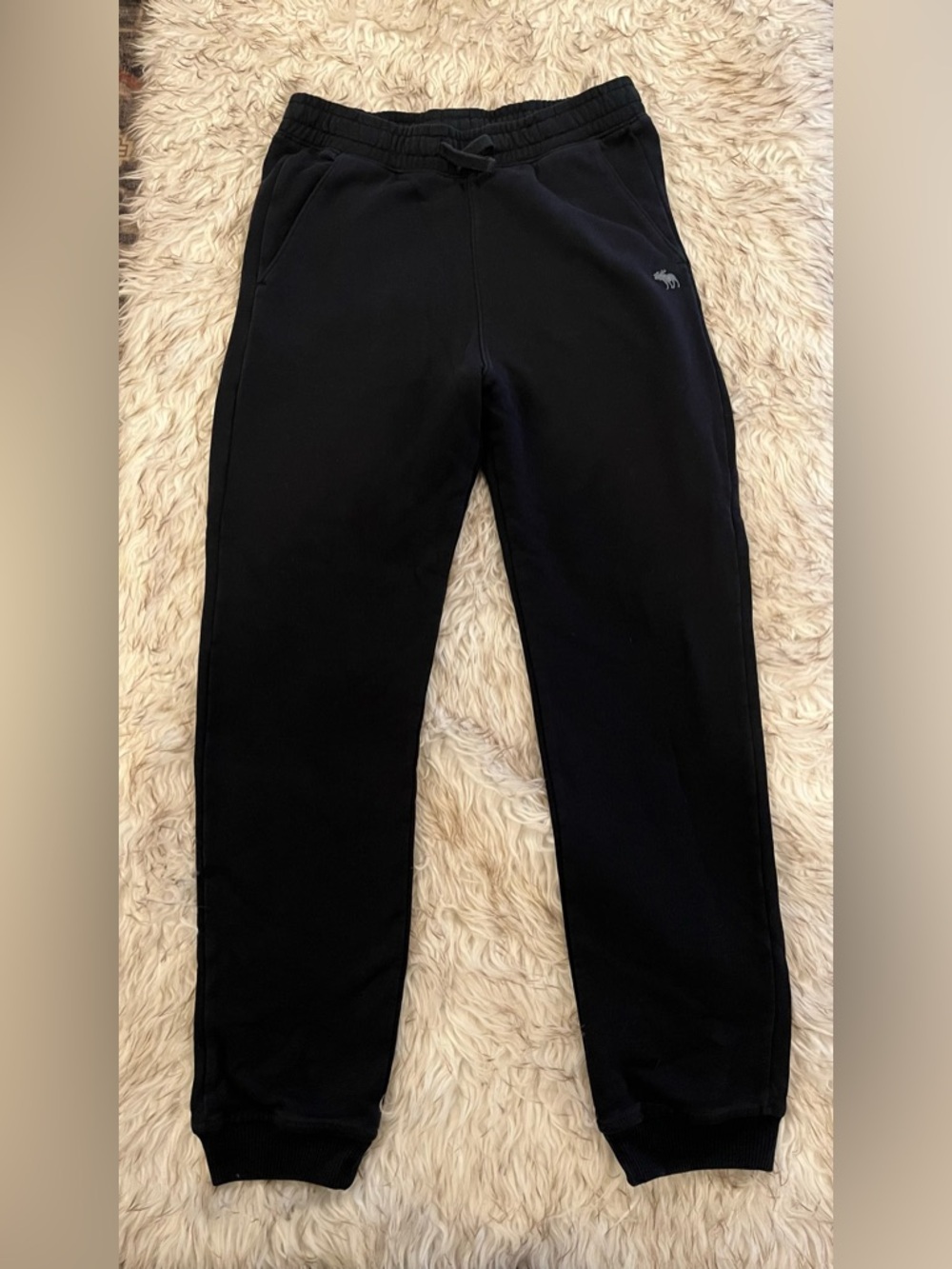 Abercrombie Kids - Sweatpants / Joggers - Black - Boys 13/14
